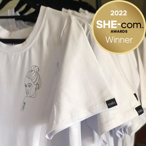 Lady Breastfeeding Tee